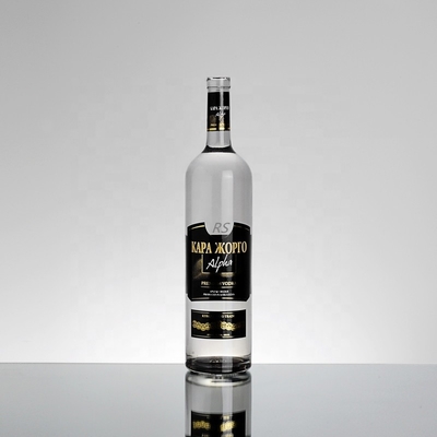 Material del collar Vidrio Impresión a medida Espiritismo helado Botellas de vodka Ciroc 700ml 750ml