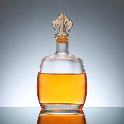 Botella de vino de material de vidrio de Super Flint 500 ml 750 ml para envases sofisticados