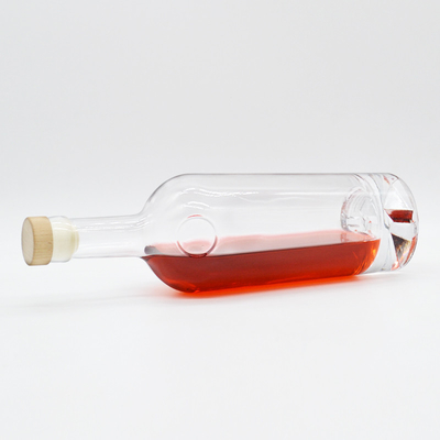 Manejo de la superficie de la decoración hecha a medida Extra Flint Botella de whisky 500ml 700ml 750ml y 1L