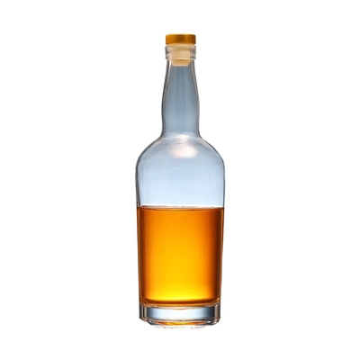 Decal Proceso Profundo Super Flint vidrio 750 ml de vidrio Brandy y botella de ginebra hecha de diseño