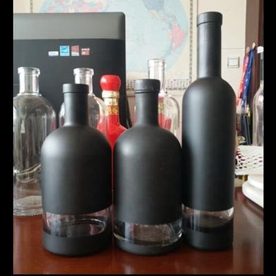Términos EXW vidrio de cristal 750ml 700ml 500ml tequila ginebra vino licores bebidas espirituosas ron vodka whisky botella de vidrio