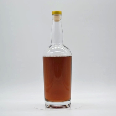 Otras bebidas alcohólicas botella de vidrio congelada de forma lunar de 375 ml y 500 ml para tequila personalizada