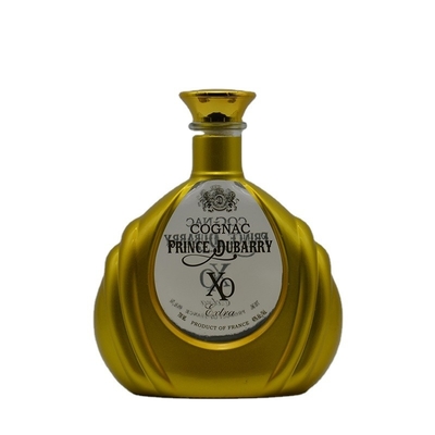 Botella de vidrio de 375ml 700ml 750ml de vodka whisky licor con diseño personalizado y superficie de hielo