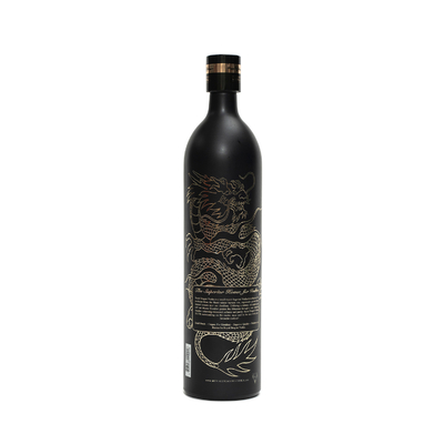 Super Flint Glass Custom 750ml Vidrio vacío congelado claro Botella de licor de vodka Botella de vino en forma