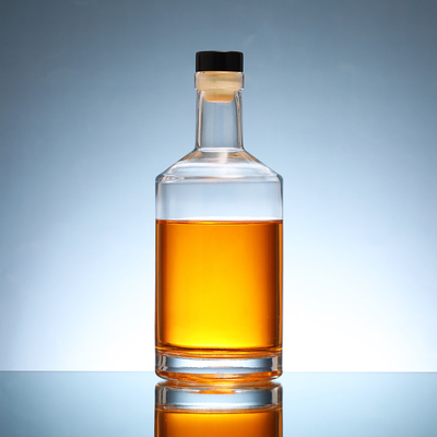 700 ml 200 ml 500 ml 1 litro de copa de vidrio Vodka botellas de brandy para el almacenamiento de champán claro
