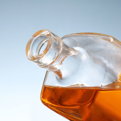 375 ml 500 ml 750 ml de vodka whisky botella de licor con corcho hecha de material muy blanco