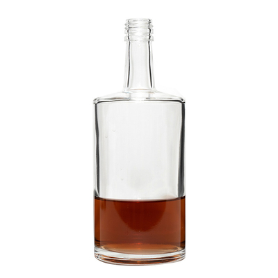 Botella de licor de vidrio vacío 500ml 750ml Muestra libre para OEM / ODM aceptable