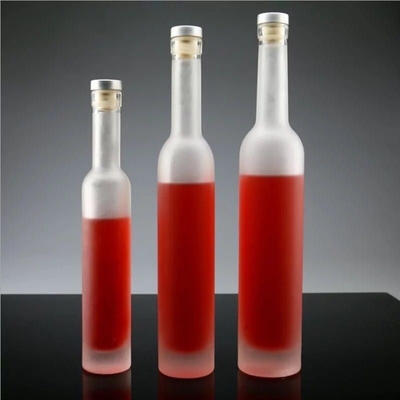 Bebidas industriales 500 ml 750 ml Botellas de vidrio de 1 litro para licor vino vodka alcohol
