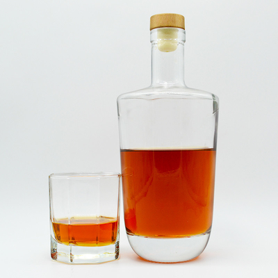Botellas de ron de brandy de alta gama 500ml 700ml 750ml con una exquisita artesanía