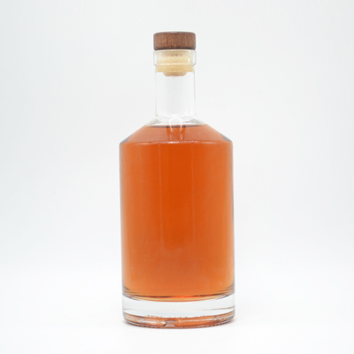EXW Compra botella de vidrio de aceite de oliva negro con capacidad personalizada