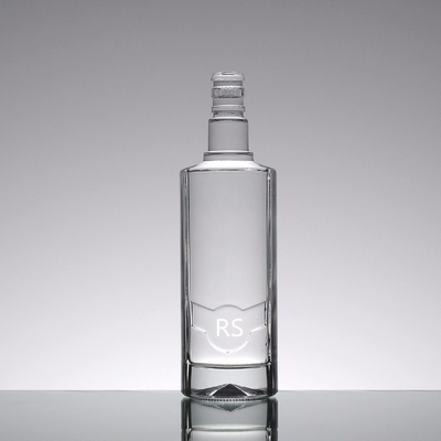 Otros procesos de congelación profunda Material de vidrio de alta piedra Brandy Botella de vidrio 750ml/1000ml/1L
