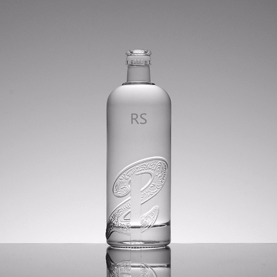 Otros procesos de congelación profunda Material de vidrio de alta piedra Brandy Botella de vidrio 750ml/1000ml/1L