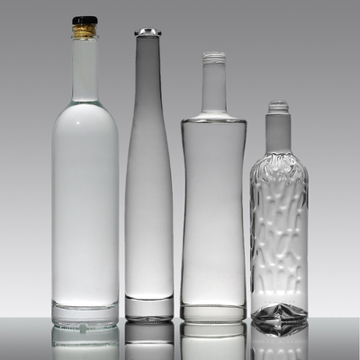 Se aceptan botellas de vidrio de cristal vacías de 500 ml y 750 ml personalizadas para agua mineral