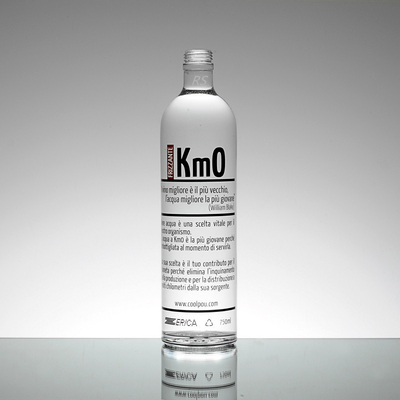 Botellas de vidrio transparente de 750 ml personalizadas para sellar el alcohol Tipo de corcho