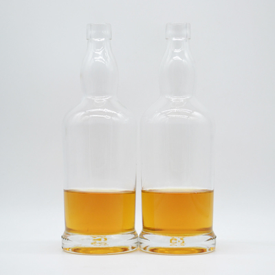 OEM Bienvenido 700ml Botella de vidrio vacía para embalaje de vino personalizado