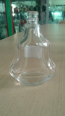 Materiales industriales de vidrio de súper sílex 500 ml Botella XO para bebidas Liquor Vino whisky