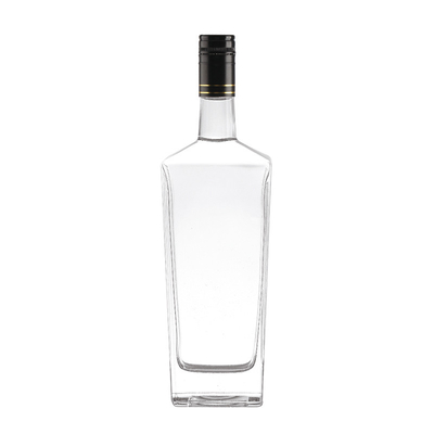 Botella de vidrio industrial para brandy whisky licor 500ml 700ml 750ml 250ml diseño personalizado