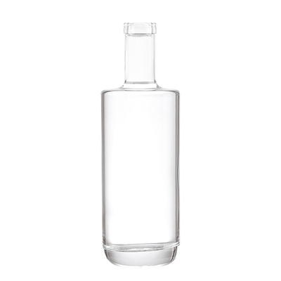Botella de champaña de cristal blanco de vidrio de 375 ml para la venta de aceite de oliva