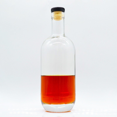 Super Flint 700ml Bottle de vidrio de licor claro vacío FOB Plazo de pago T/T Plazo de paquete