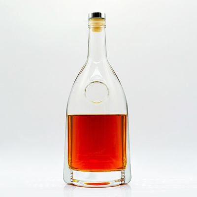 Super Flint 700ml Bottle de vidrio de licor claro vacío FOB Plazo de pago T/T Plazo de paquete
