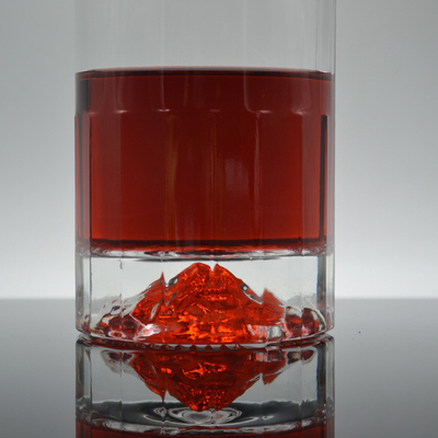 Se aceptan botellas de vino de vidrio transparente de 750 ml con material de vidrio de súper piedra