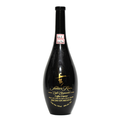 Gin negro mate Miel Bebida alcohólica Champagne Botella de vidrio 250 ml 375 ml 1000 ml