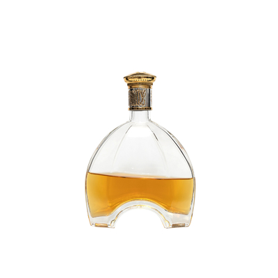 Super Flint personalizado colorido electroplacado vidrio azul tequila vodka botella de licor 1L