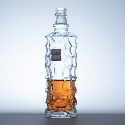 375 ml 500 ml 700 ml 750 ml 1000 ml Liquor de vidrio Whisky Vodka Botella de alcohol con tapa de guala