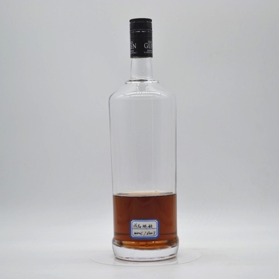Botellas de vidrio vacías de 50cl 700ml de 1 litro para licor, ron, whisky, vodka, champán y brandy
