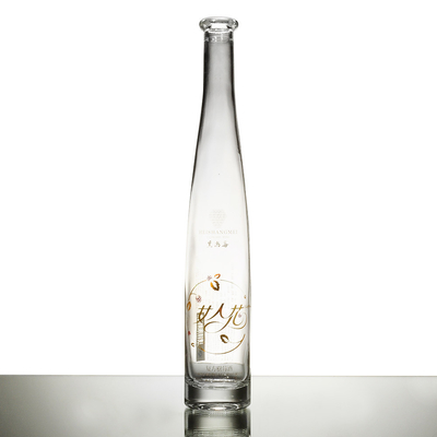 Botella de vidrio vacía personalizada para alcohol whisky vodka alcohol 700ml 750ml 500ml 1000ml