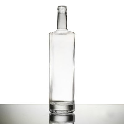 Material del cuello Material de vidrio de piedra súper Liquor Alcohol Vodka Botella de vidrio de whisky