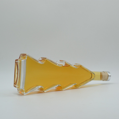 Botella de bebida alcohólica en forma de árbol de Navidad 500ml 700ml 750ml