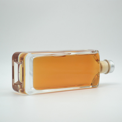 Materiales de vidrio de Super Flint 375 ml PET transparente Bebidas Botella de plástico para jugo