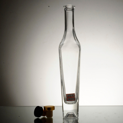 OEM Vidrio transparente Bebidas suaves Botella 300ml 500ml 750ml con Proceso de congelación profunda