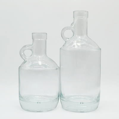 Materiales de vidrio de Super Flint 375 ml PET transparente Bebidas Botella de plástico para jugo