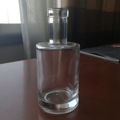 Botella de vidrio de 500 ml personalizada con cristal de alta calidad