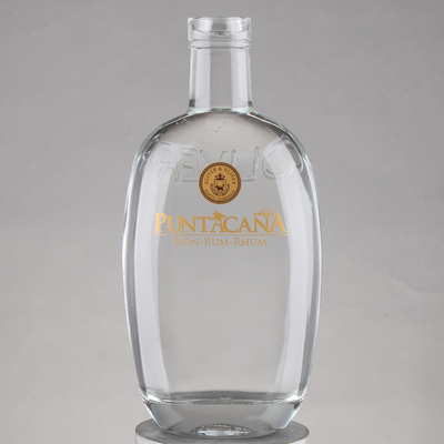 Fabricantes de botellas de vidrio de brandy Super Flint con tipo de sellado de corcho y plazo FOB