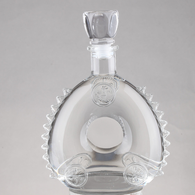Fabricantes de botellas de vidrio de brandy Super Flint con tipo de sellado de corcho y plazo FOB