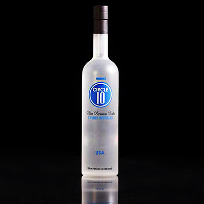 Vidrio de cristal personalizado Tequila helada vacía 700 ml Botella para licor Whiskey Vodka 750 ml