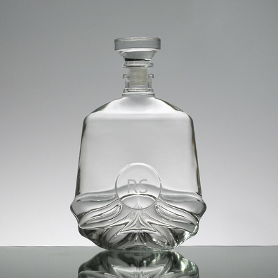 Botella de alcohol tratada con hielo de 700 ml para la industria de las bebidas