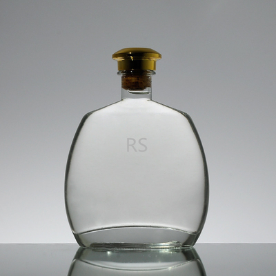 Botella de alcohol tratada con hielo de 700 ml para la industria de las bebidas