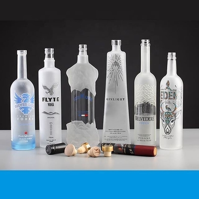 700 ml 750 ml de alcohol vacío frito botella de aerosol para vodka ron ginebra whisky whisky licor de vino