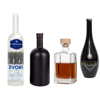 700 ml 750 ml de alcohol vacío frito botella de aerosol para vodka ron ginebra whisky whisky licor de vino