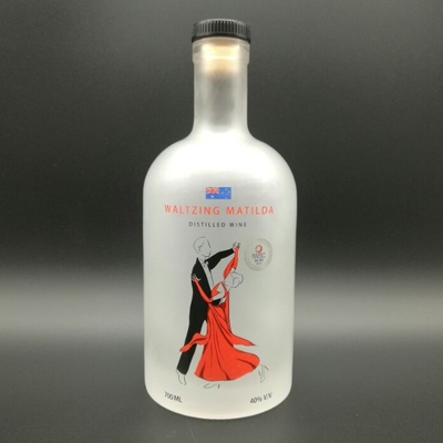 Botella de vidrio de corcho para la industria de bebidas en México Tequila Vodka y whisky