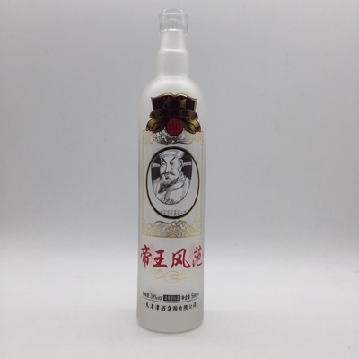 Botella de vidrio de corcho para la industria de bebidas en México Tequila Vodka y whisky