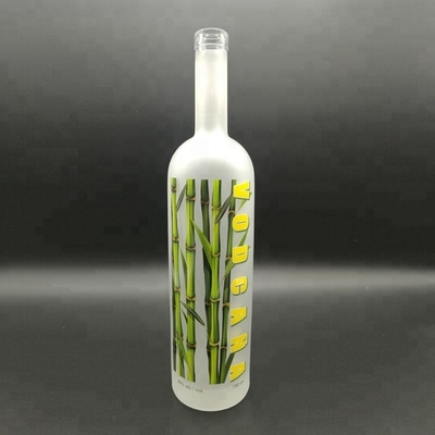 Botella de vidrio de corcho para la industria de bebidas en México Tequila Vodka y whisky