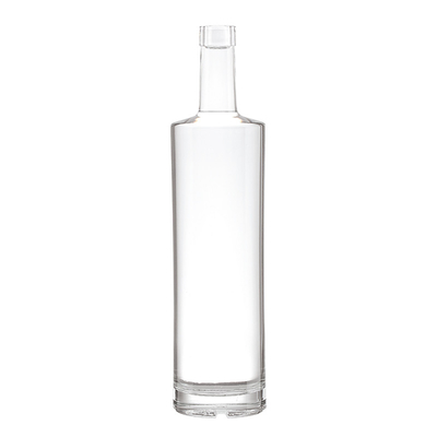 Botellas de vidrio vacías con tapa