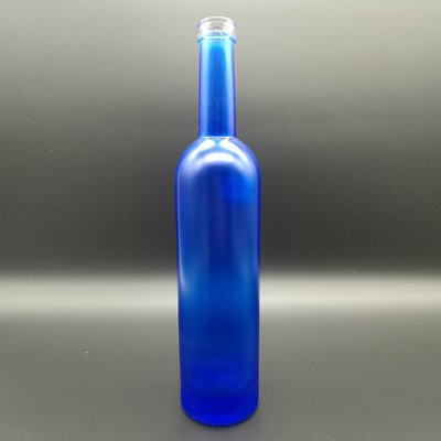 Botellas de ginebra de vidrio para bebidas alcohólicas/liquores botellas de vidrio vacías
