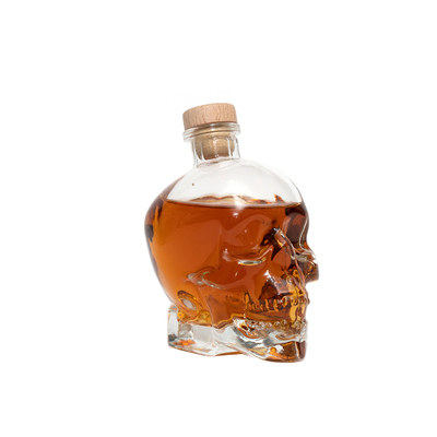 Vidrio de Super Flint de forma personalizada Botella de licor de brandy de 200 ml vacía 750 ml 500 ml