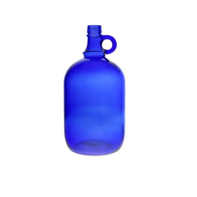 Bebidas industriales Botella de whisky de vidrio de 2 litros de 2000 ml vacía o jarras con tapa de tornillo